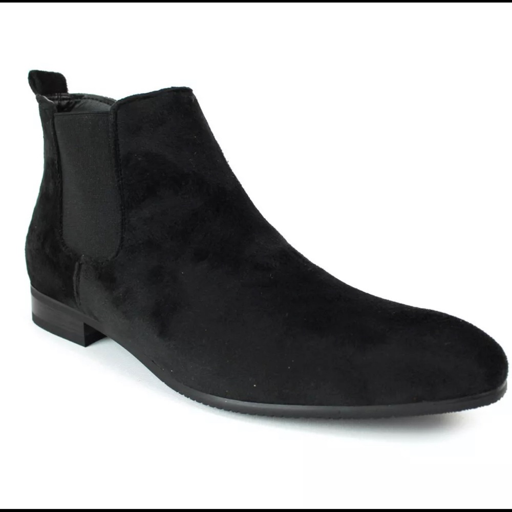 Men's Ankle Dress Boots Leather Chelsea By AZARMAN
